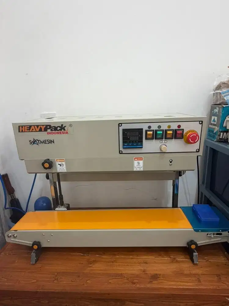 Mesin sealer nitrogen food grade (bekas like new) tabung gas+nitrogen