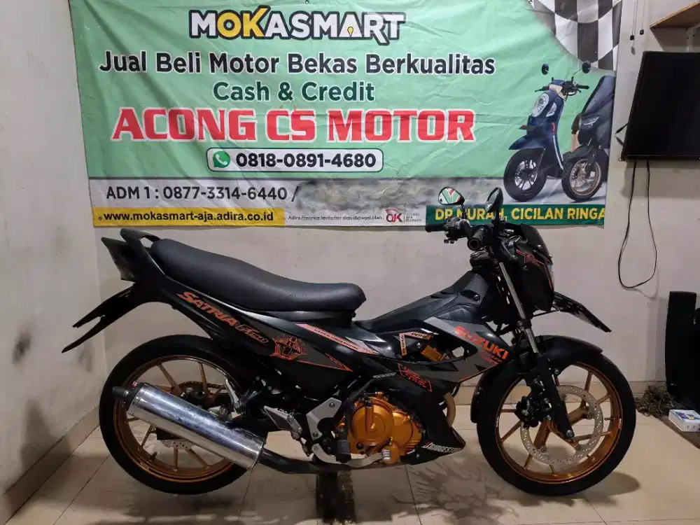 Suzuki satria Fu tahun 2014