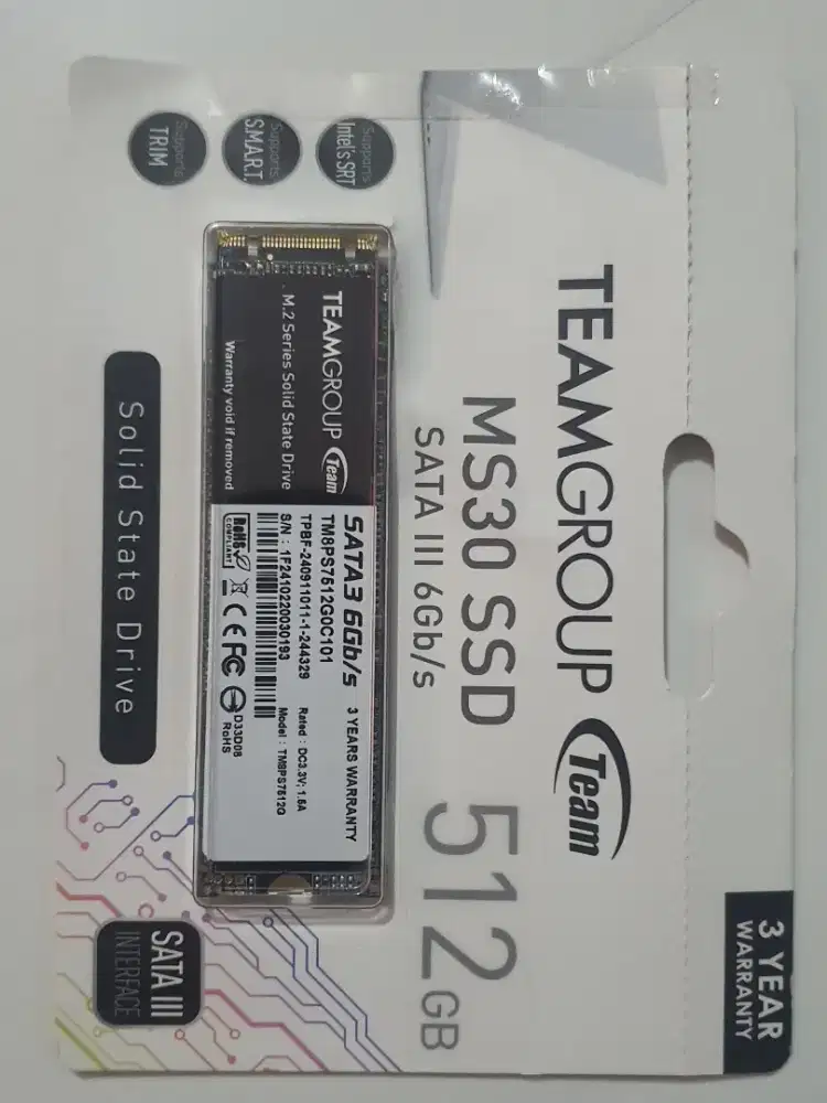 SSD SATA III  512GB  TEAMGROUP