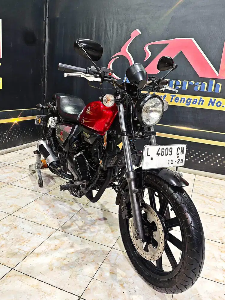 Beneli Evo 200cc Red Metalic Mewah Th 2018. Anugerah Motor Rungkut