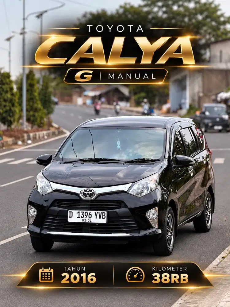 Calya G manual taun 2016 Low KM 38rb