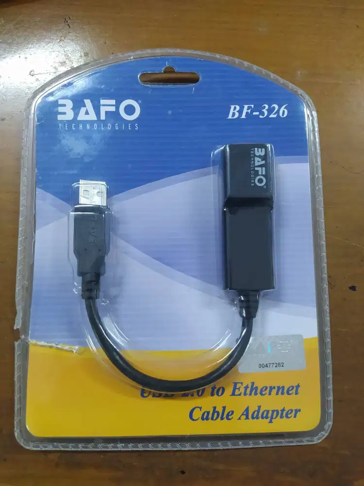 converter kabel lan untuk di laptop / notebook / pc (usb to ethernet)