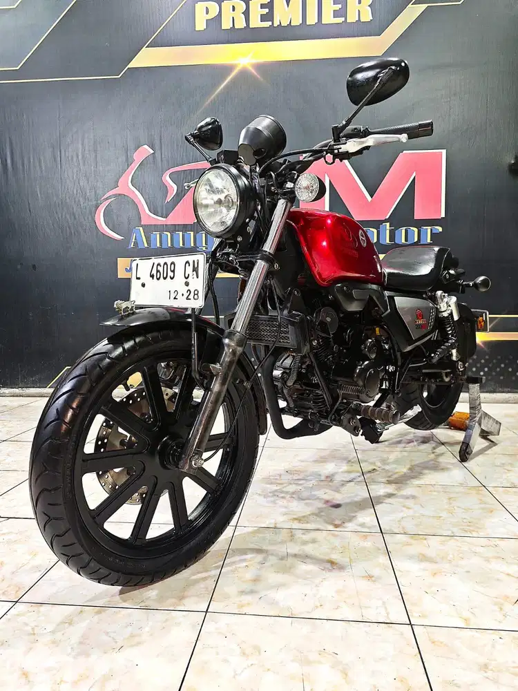 Beneli Evo 200cc Red Metalic Mewah Th 2018. Anugerah Motor Rungkut