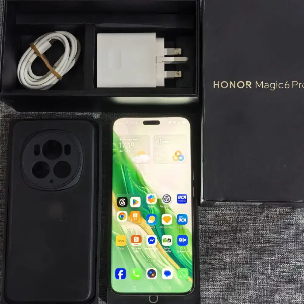 Honor Magic 6Pro 5G (12/512) Mulus Fullset Original Full Bc