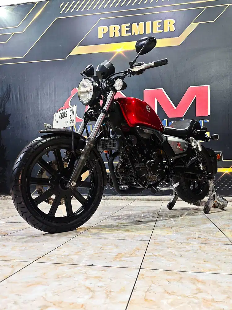 Beneli Evo 200cc Red Metalic Mewah Th 2018. Anugerah Motor Rungkut