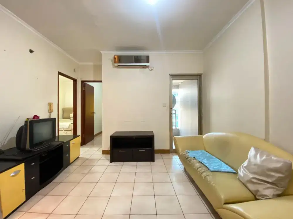 Disewakan Unit Mediterania Garden Residences 1, 2BR, Tower Catelya, Best View