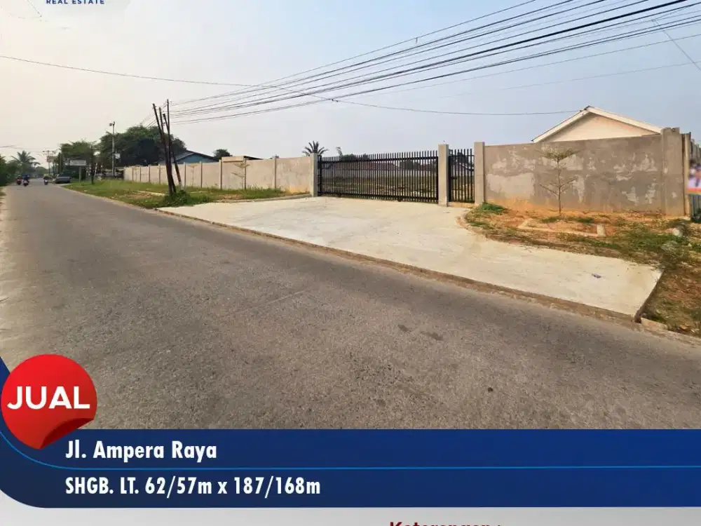 Tanah Tepi Jalan Ampera Raya, Pontianak