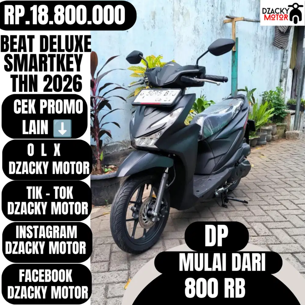 BEAT DELUXE SMARTKEY 2026 SECOND LIKE NEW