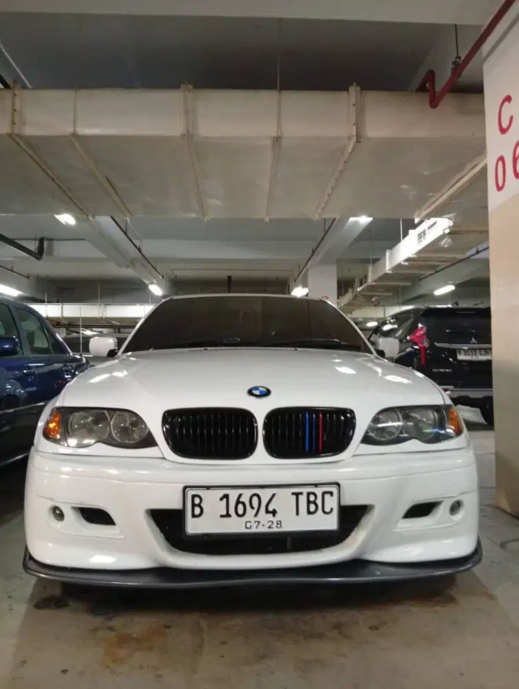 JUAL CEPAT !! BMW E46 318 PUTIH CANTIK MESIN HALUS BSD PAMULANG