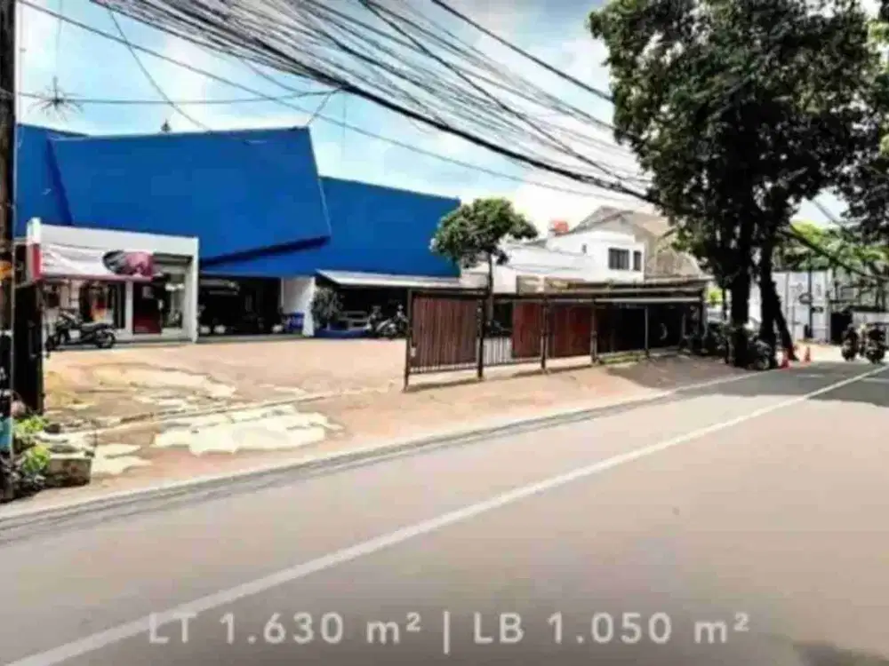 Disewakan Bangunan Raya Kemang Parkir 30 Mobil Cocok Cafe Kantor Klinik Gym
