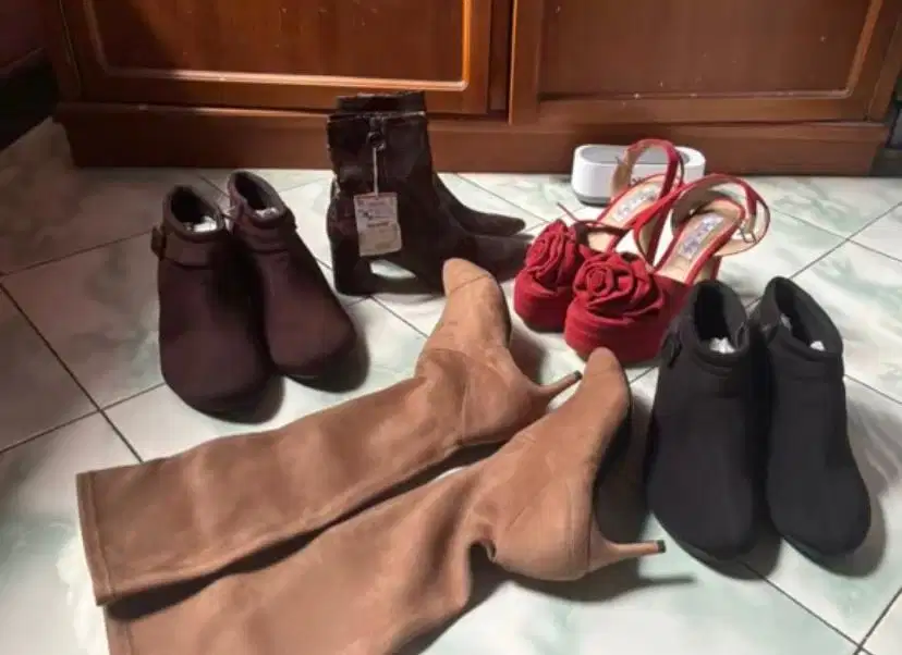 boot, heels rotelli charles keith