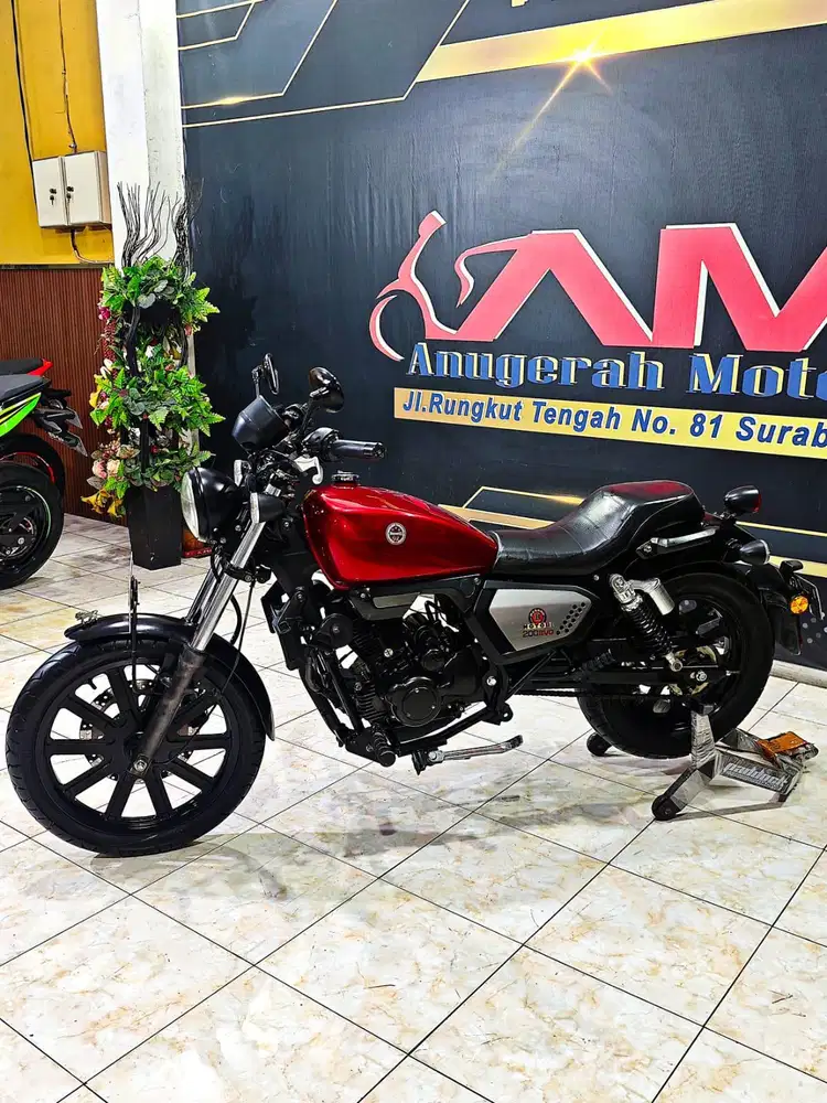 Beneli Evo 200cc Red Metalic Mewah Th 2018. Anugerah Motor Rungkug