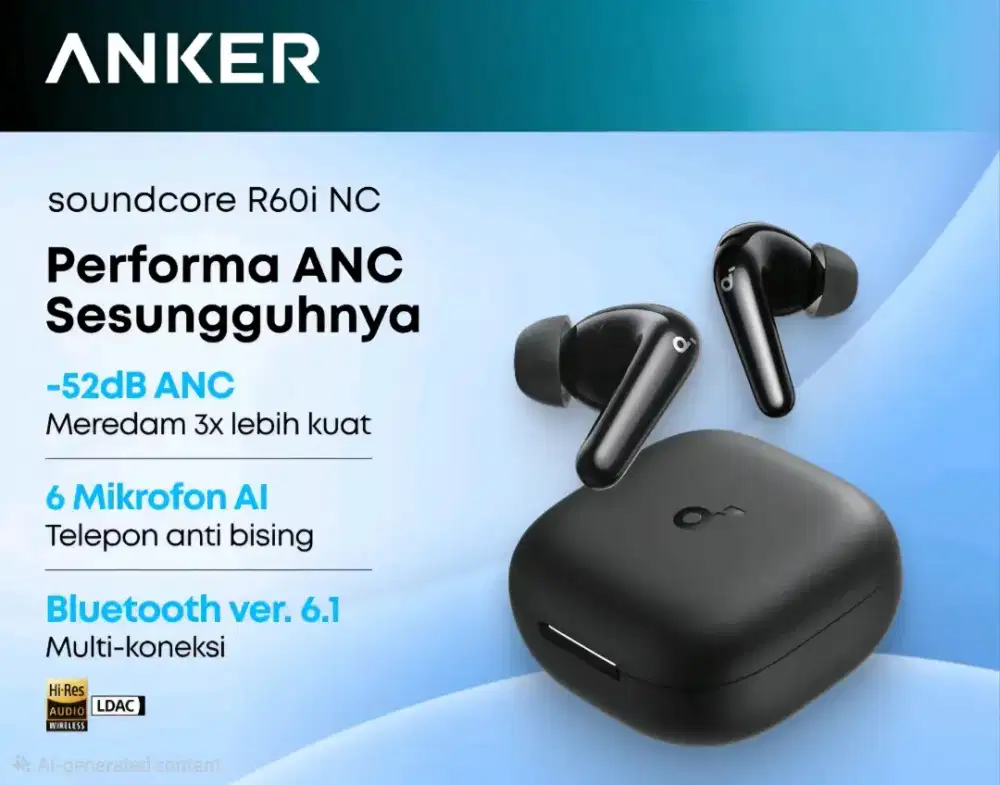 Jual TWS Soundcore R60 nc