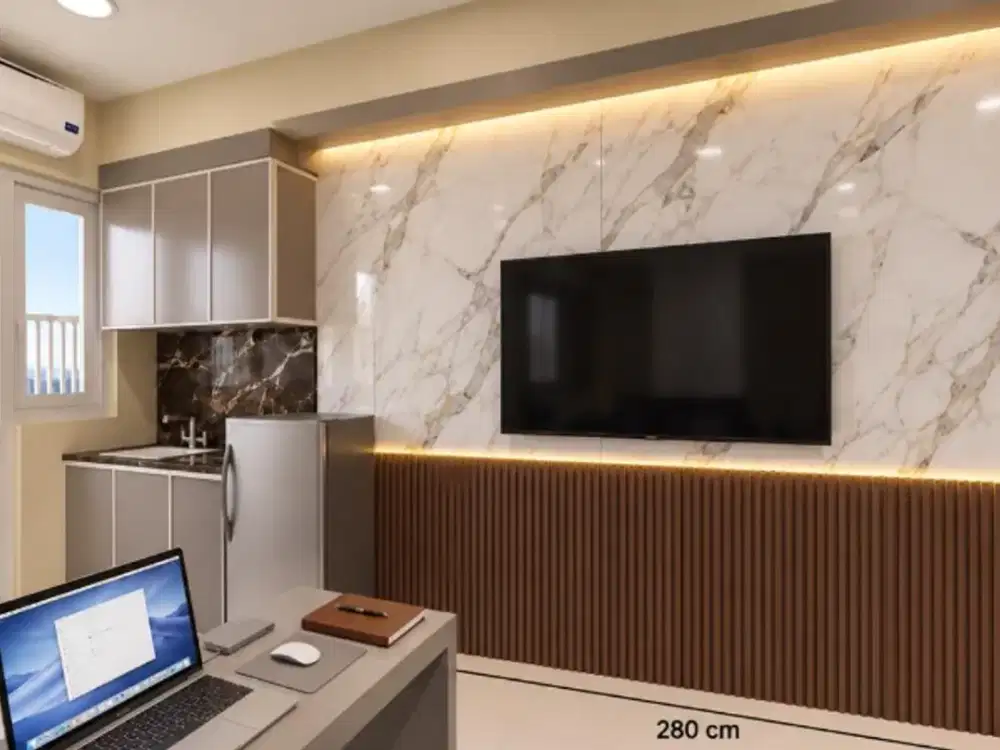Apartemen EDUCITY TOWER YALE STUDIO LANTAI 8