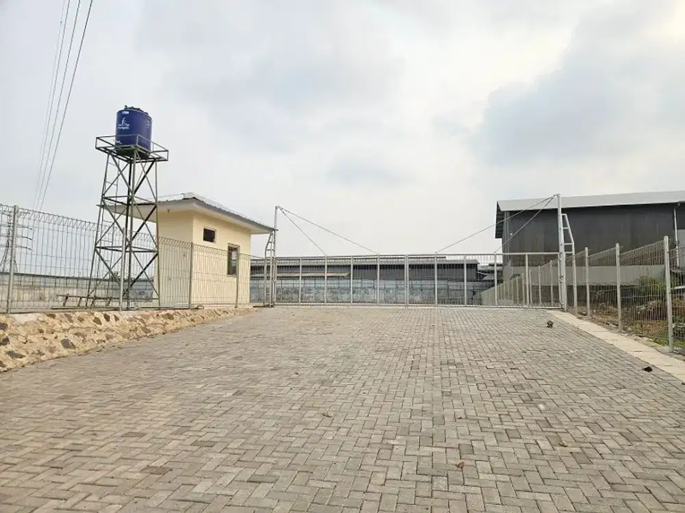 LAHAN SIAP PAKAI DI TAMBUN SELATAN – COCOK UNTUK STORAGE, PARKIR ARMADA & OPERASIONAL USAHA