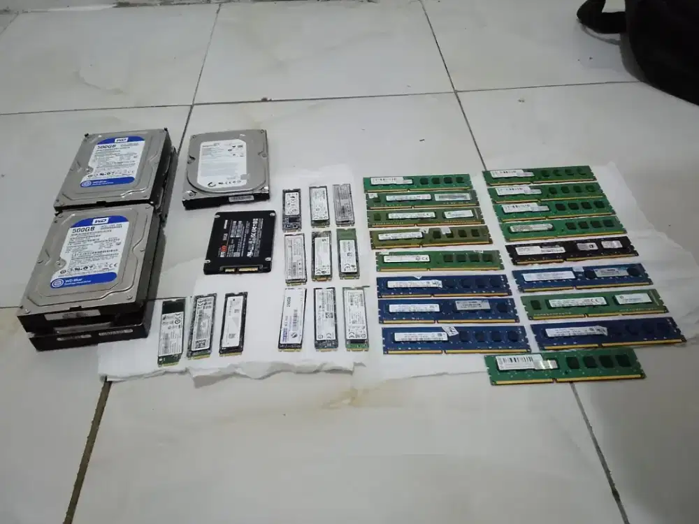 Nerima jual beli komputer bekas ex lelangan kantor memori server ssd