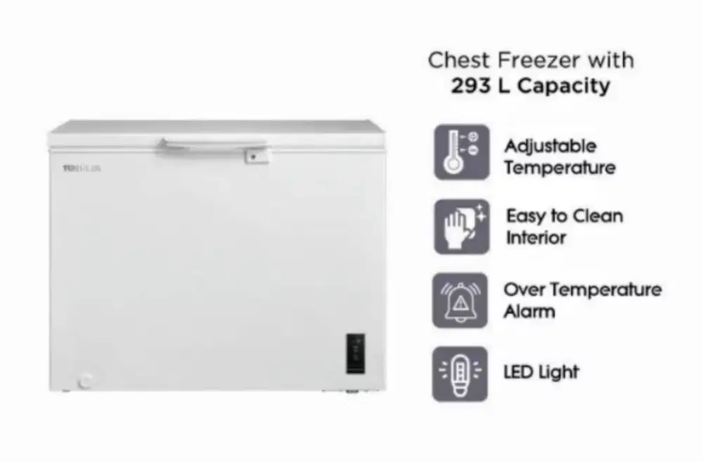 Freezer Toshiba CR-A3901