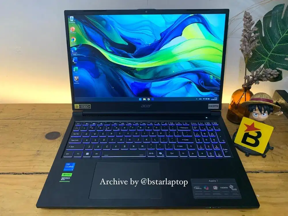 Laptop Acer Aspire A715-59G Core i5 Gen12 16/512 RTX 3050 6GB Mulus