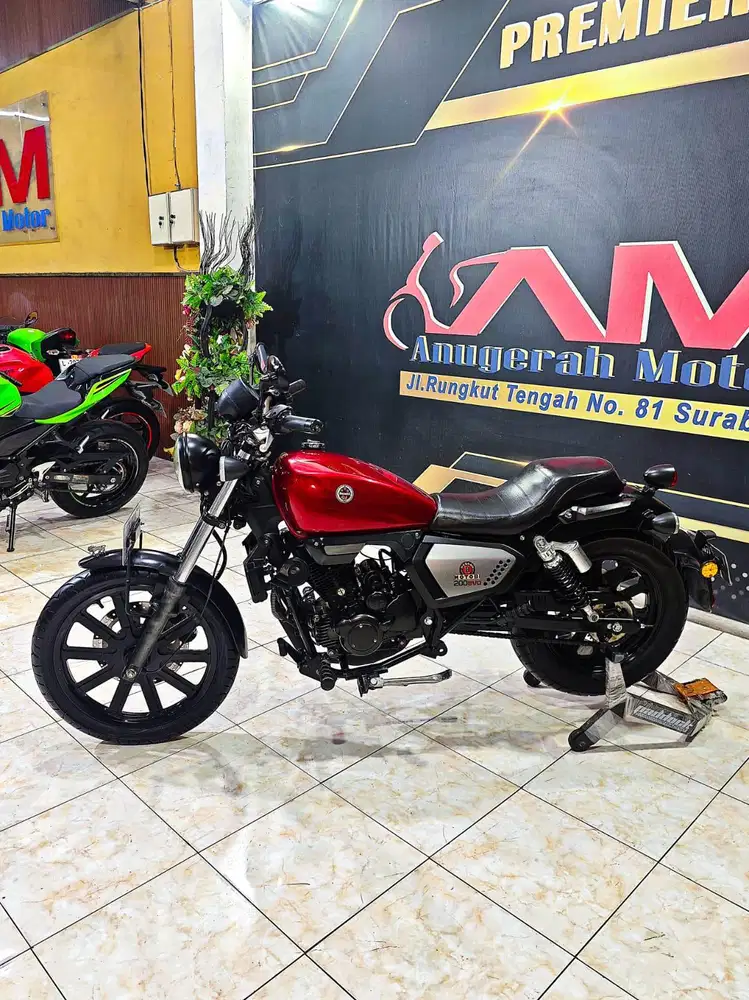 Beneli Evo 200cc Red Metalic Mewah Th 2018. Anugerah Motor Rungkut