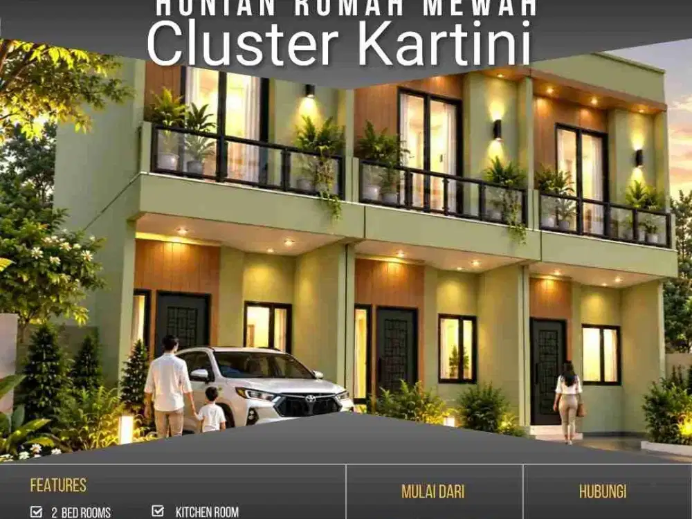 Di jual Rumah Milenial Bergaya Moderen di Daerah Kartini Jakarta pusat