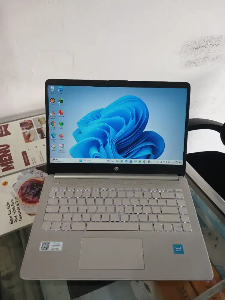 Laptop HP 14s Intel N4500 Ssd 512 Mulus Lke New