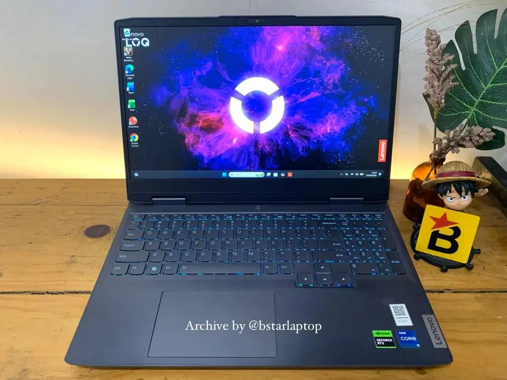 Laptop Gaming Lenovo LOQ 15IRH8 Core i5Gen12 RAM 8/ 512 SSD RTX 3050