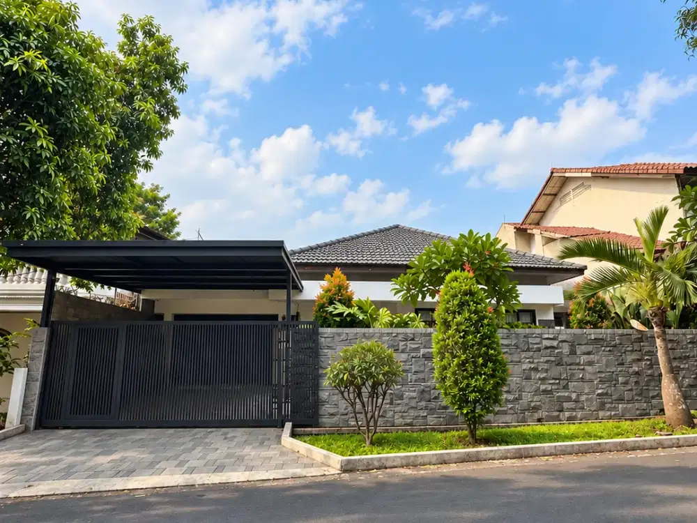 Rumah 1 Lantai Modern Full Renov Lokasi Strategis di Cinere
