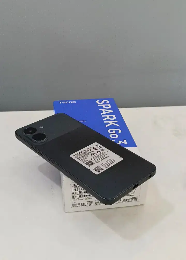 Techno spark go 3 4/128,seken srperti baru,no minus,belum bongkar