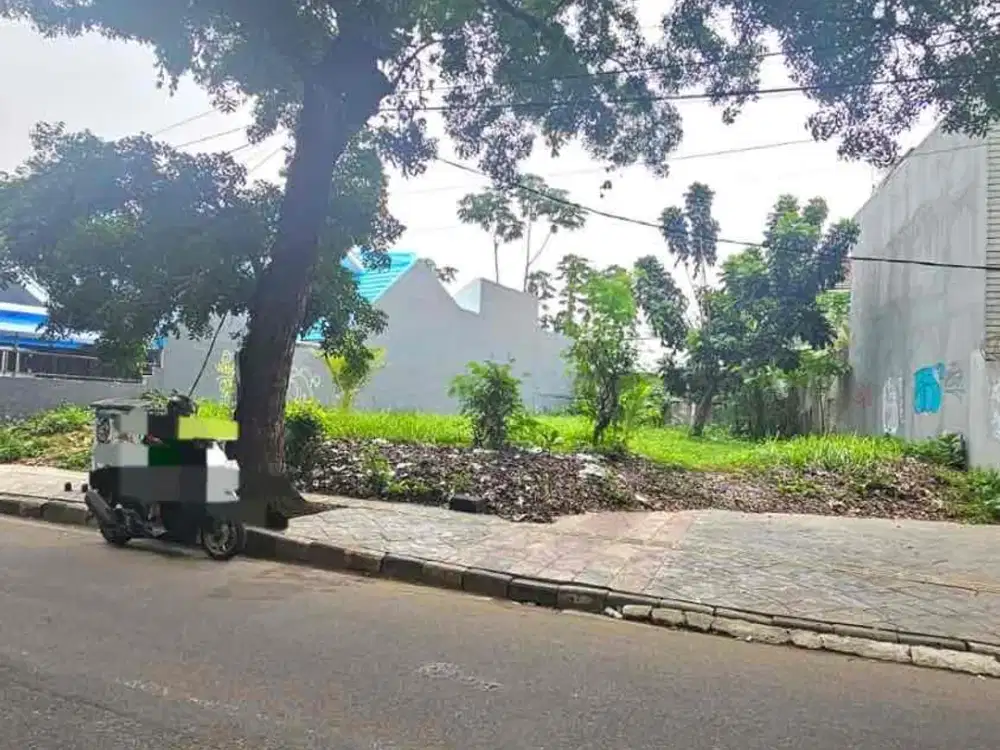 dijual kavling komersial di jalan raya kencana loka bsd city