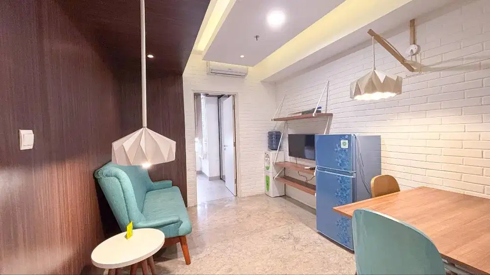 Disewakan Apartemen Skandinavia 2BR Deluxe Siap Huni Full Furnished