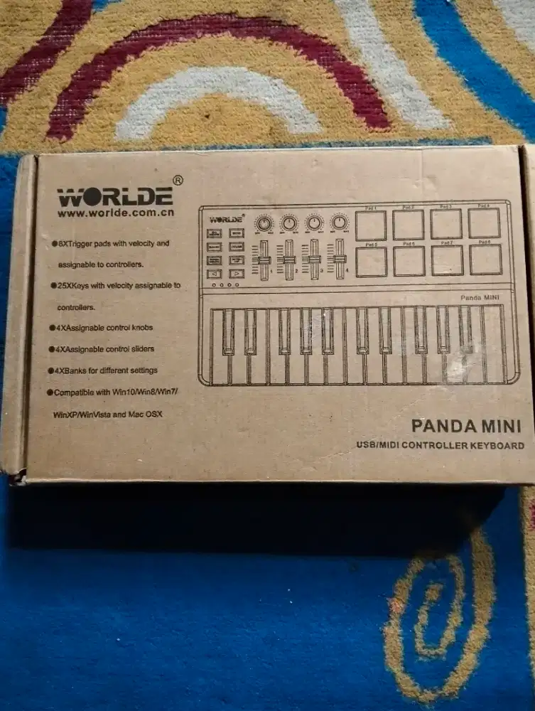 MIDI CONTROLLER WORLDE PANDA MINI BONUS FL STUDIO 2026 FULL CRACK