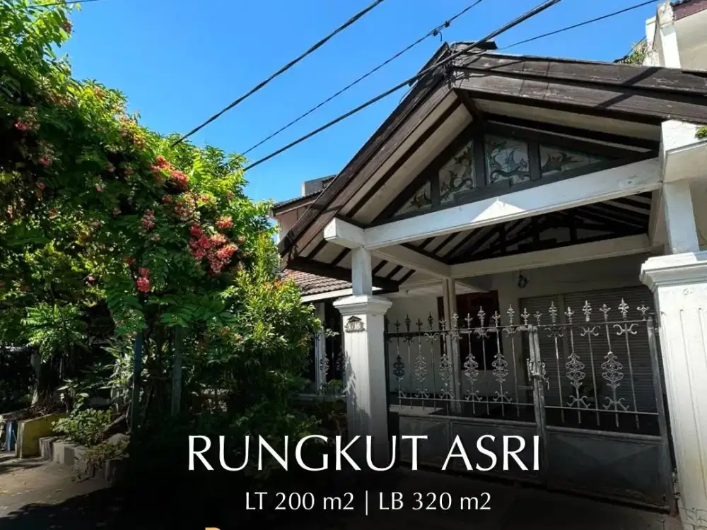 JUAL RUMAH DI RUNGKUT ASRI SURABAYA
