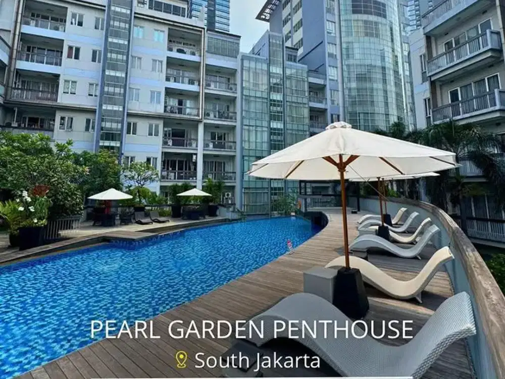 Dijual penthouse type Pearl Garden Resort Apartment, Setiabudi - Jakarta Selatan.