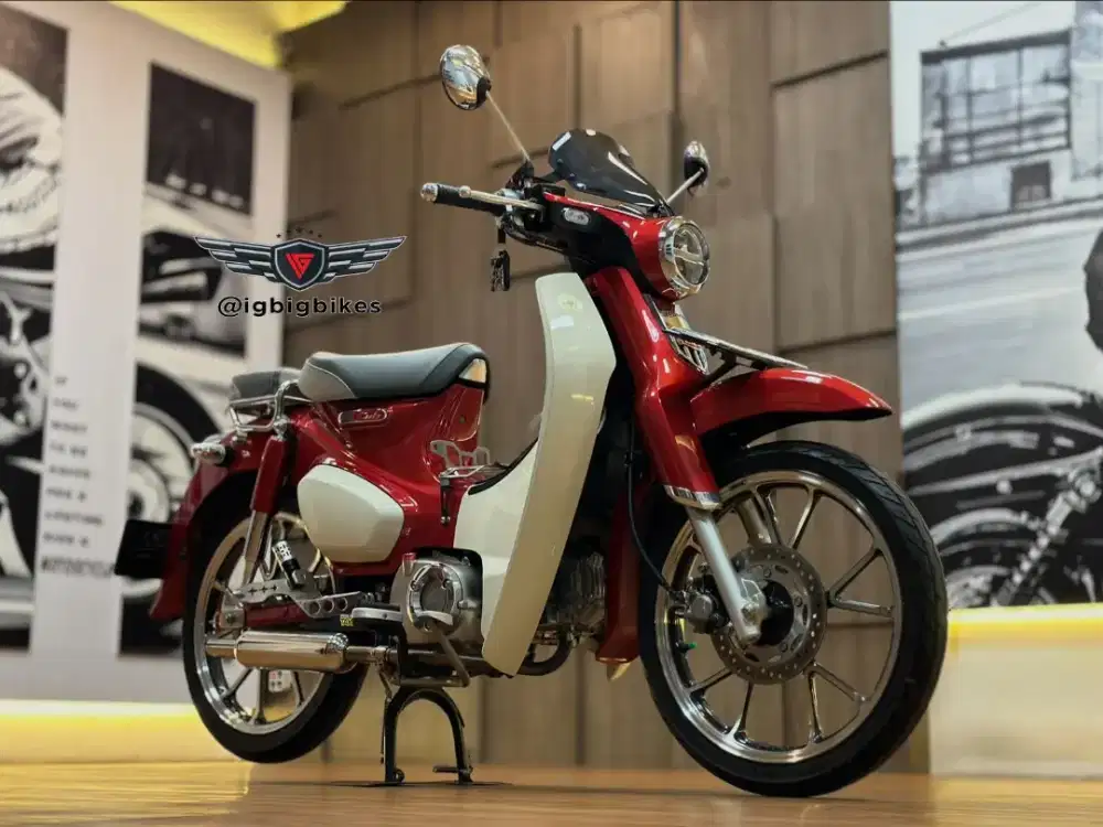 Honda Supercub C125 Merah 2019