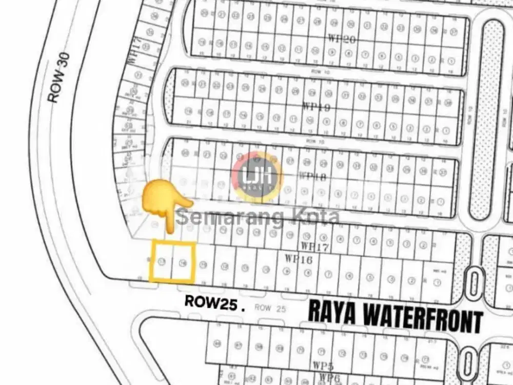 Dijual Kavling di Waterfal Citraland Surabaya