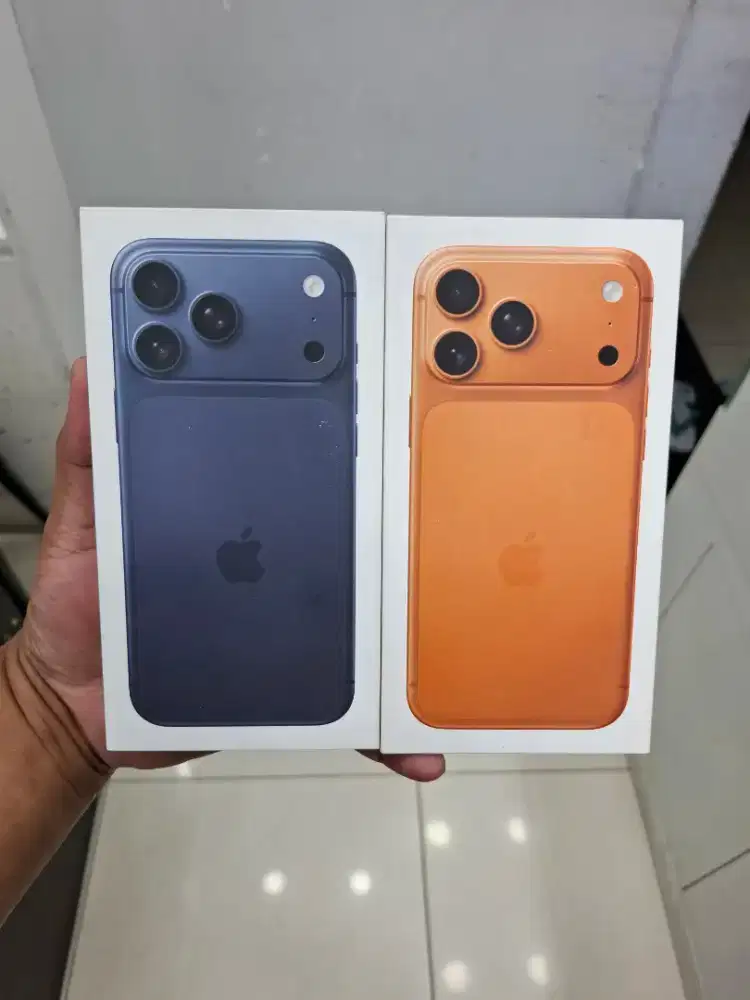 IPHONE 17 PRO MAX 256GB 512GB DEEP BLUE COSMIC ORANGE BARU