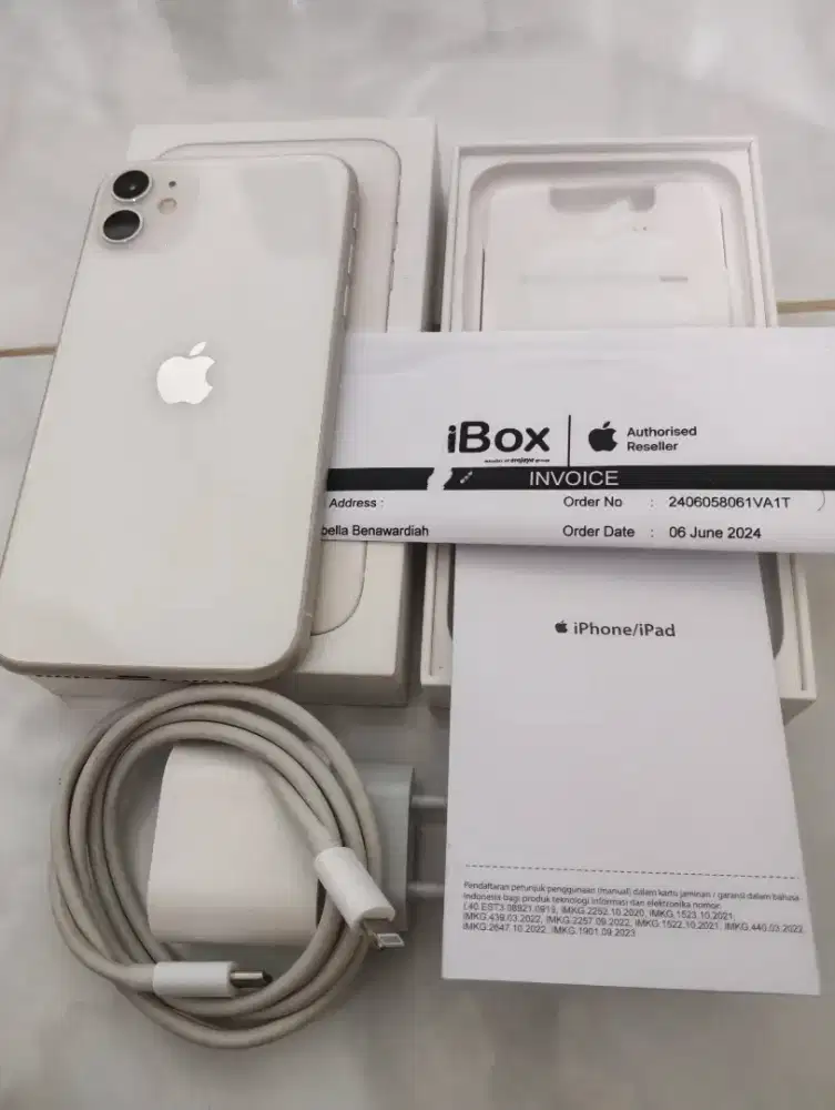 Dijual hp iPhone 11 64gb original secondhand