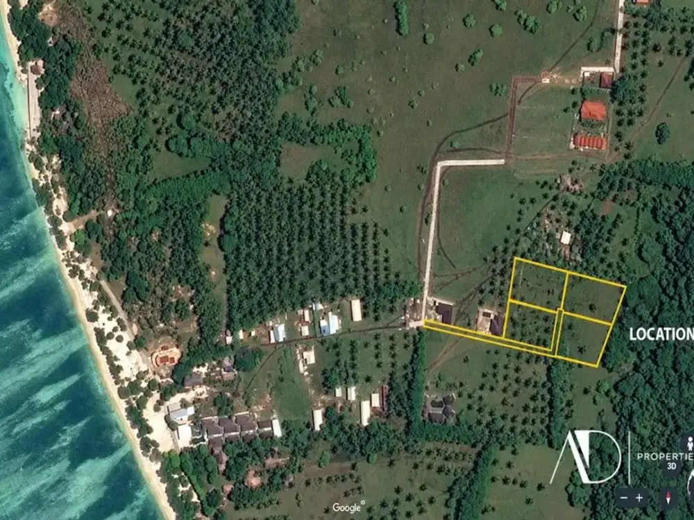 FREEHOLD | LAND 250 METERS FROM THE BEACH IN GILI TRAWANGAN
