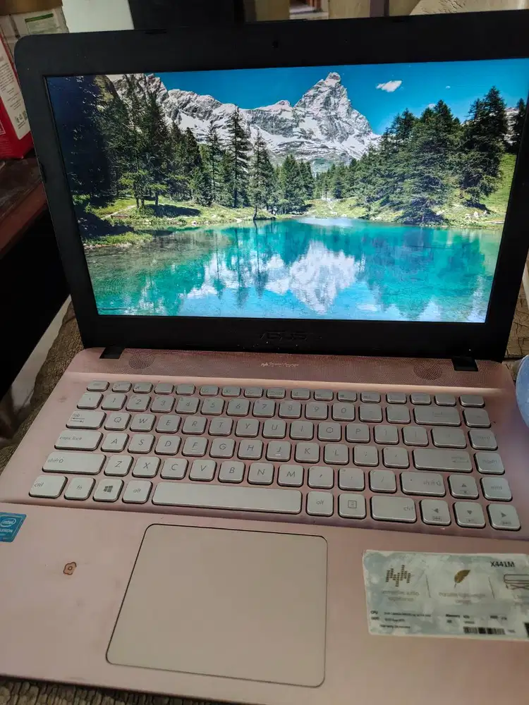 asus laptop x441ma kondisi oke
