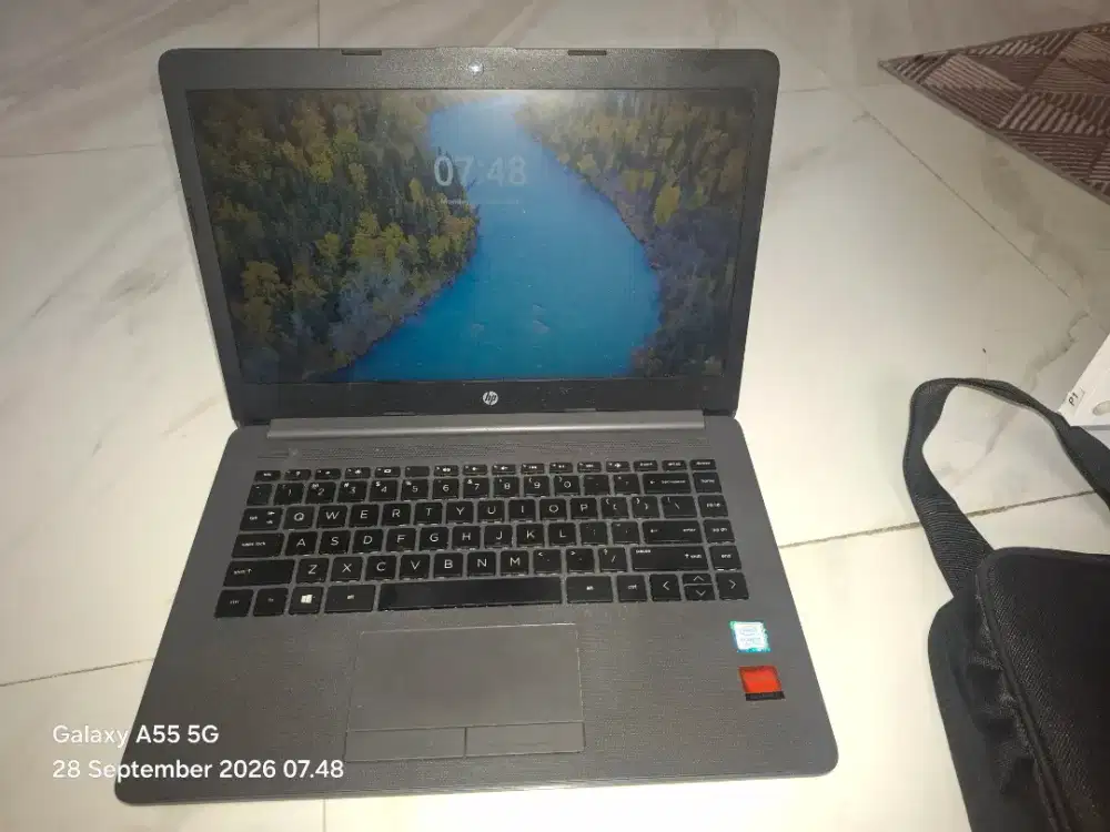 Laptop HP core i7 gen 7 ram 12 ssd 512 gb murah