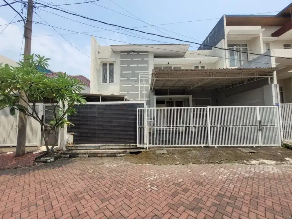 Dijual Termurah Rumah 2Lt di Perumahan Prapen Indah Dkt Ubaya Tenggilis