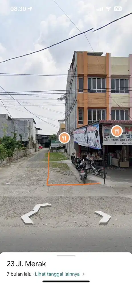 DIJUAL KAVLING RUKO PINGGIR JALAN SIAP BANGUN JLN MERAK MEDAN SUNGGAL
