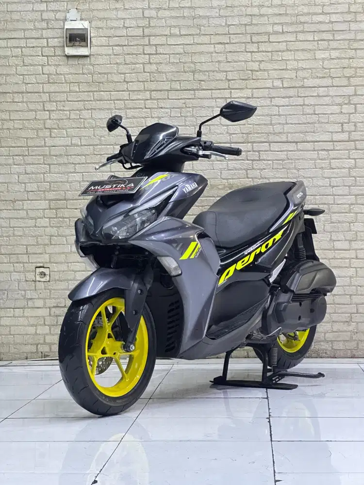 READY‼️ YAMAHA AEROX 155 TH 2021 MULUS NOMINUS. RONY MUSTIKA