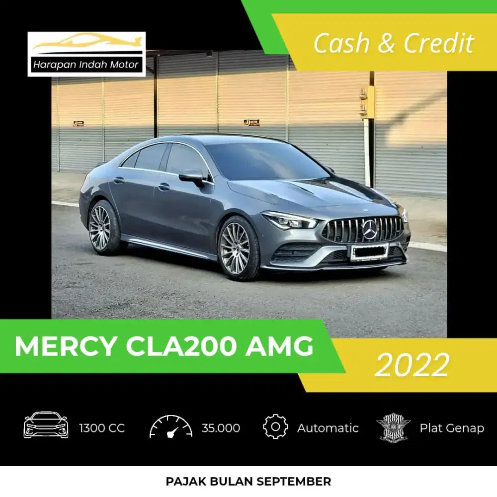 Mercedes Benz Mercy CLA200 AMG Line 2022 Low KM 35RB
