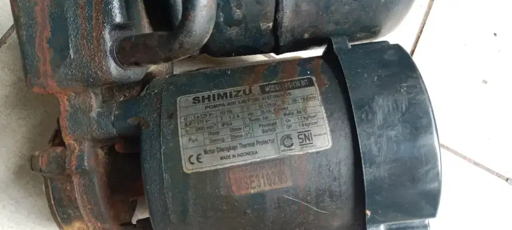 ​[DIJUAL] Pompa Air Listrik Otomatis Shimizu PS-130 BIT (Bekas/Second)