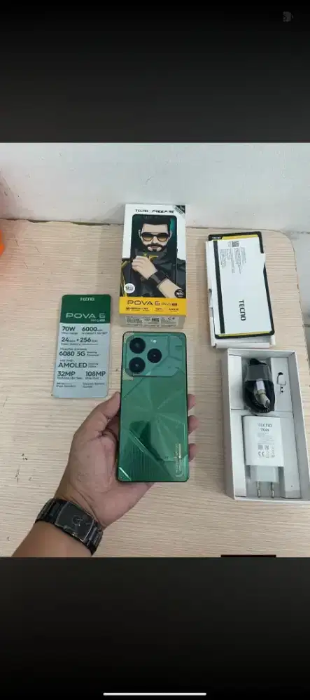 Hp tecno 6 pro 5G