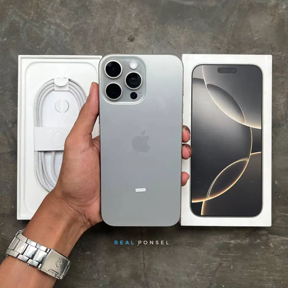 iPhone 16 Pro Max 256 iBox Garansi Panjang Promax