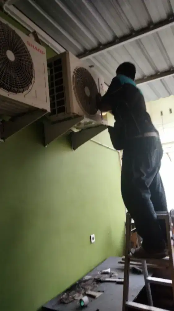 Jasa cek Bongkar pasang AC & waterhiter Bergaransi
