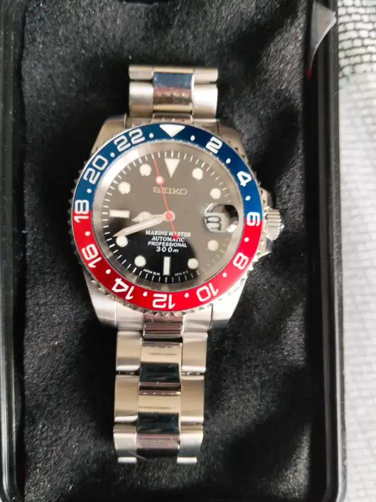 Seiko mods Pepsi mulus