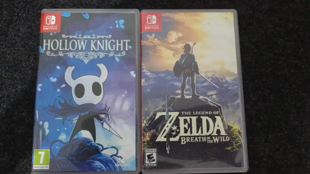 Game Nintendo Zelda Botw dan Hollow Knight